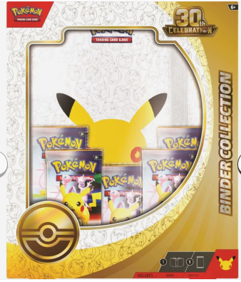 Pre-order: Pokémon TCG: Binder Collection - 30th Celebration